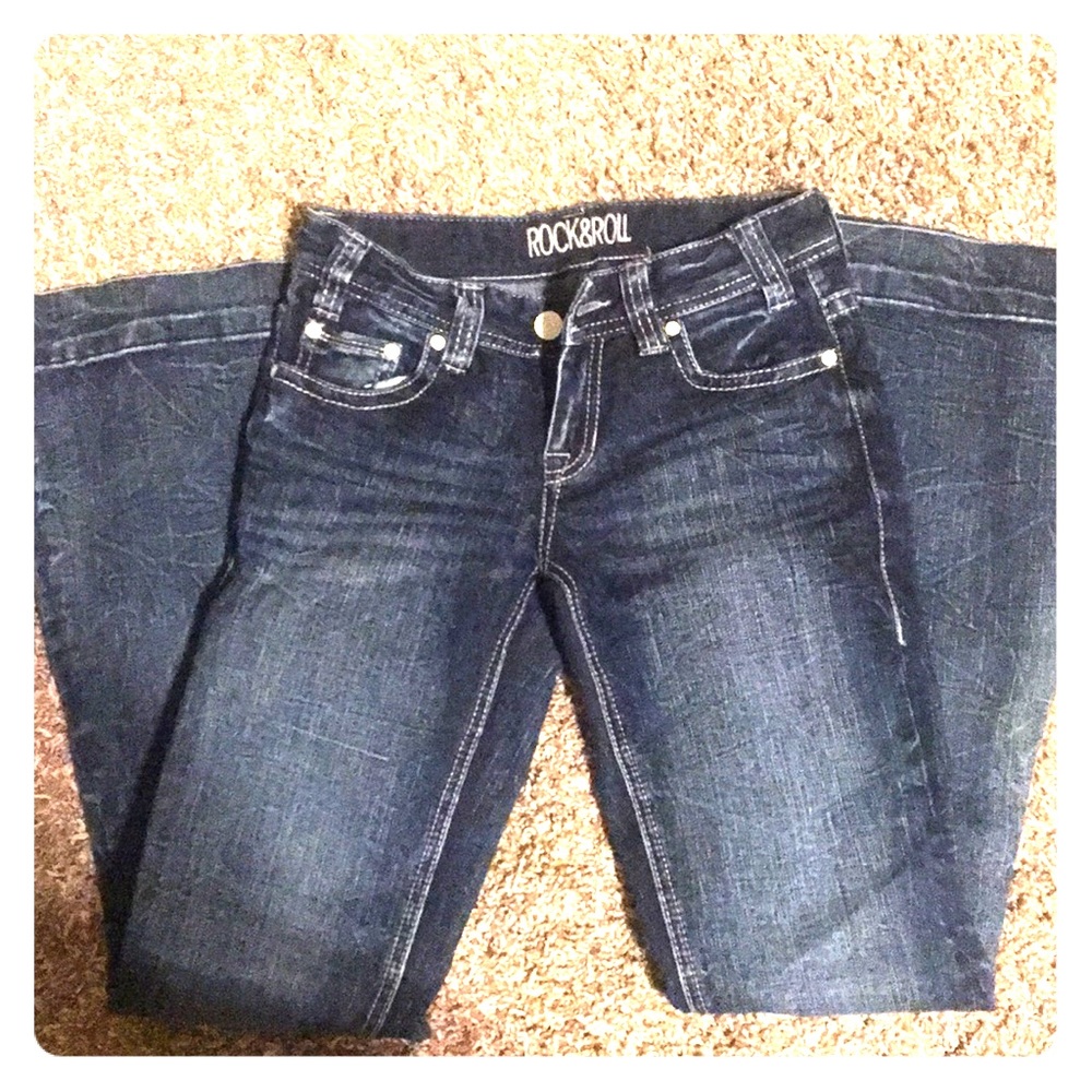 Rock & Roll Cowgirl Trouser Jeans